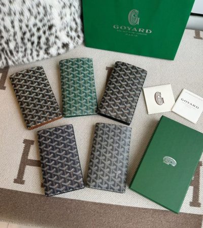 Goyard Long Folding Wallet Knockoff — Generous Goyardine Wallet