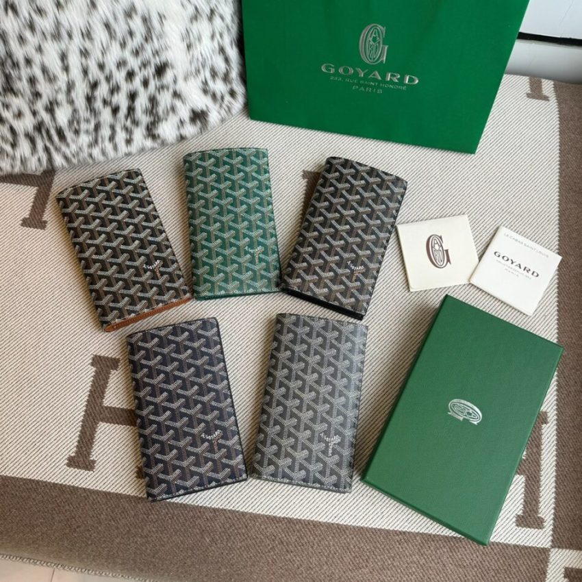 Goyard Long Folding Wallet Knockoff — Generous Goyardine Wallet