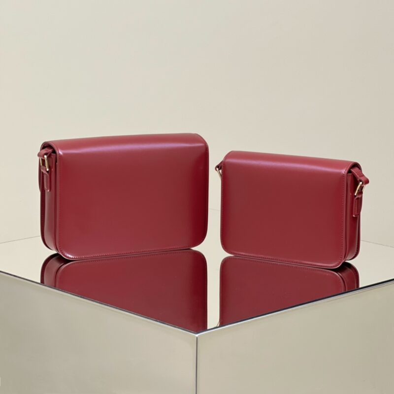Replica Celine Triomphe Mini Bordeaux - premium-grade designer purse dupe