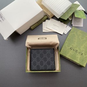 Replica Gucci Interlocking Wallet Black - high-quality designer bag clone