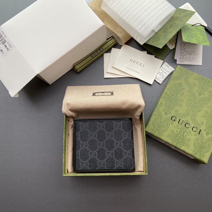 Replica Gucci Interlocking Wallet Black - high-quality designer bag clone