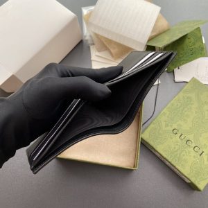 Replica Gucci Double G bifold Wallet Canvas - premium 1:1 fake handbag model