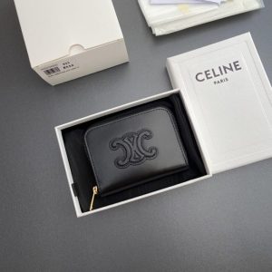 Replica Celine Triumphe Small Zippy Wallet - realistic designer-inspired fake bag