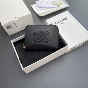 Replica Celine Triumphe Small Zippy Wallet - near-authentic luxury replica handbag