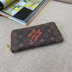 Replica Louis Vuitton Zippy Wallet Monogram - premium 1:1 fake handbag model