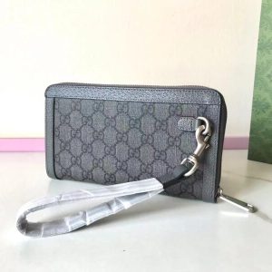 Replica Gucci Ophidia GG Wallet Grey - realistic designer-inspired fake bag