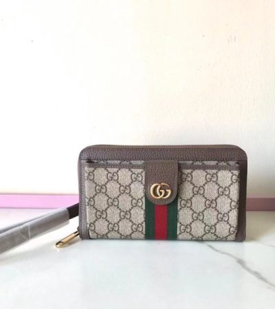 Replica Gucci Ophidia GG Wallet Beige - premium-grade designer purse dupe