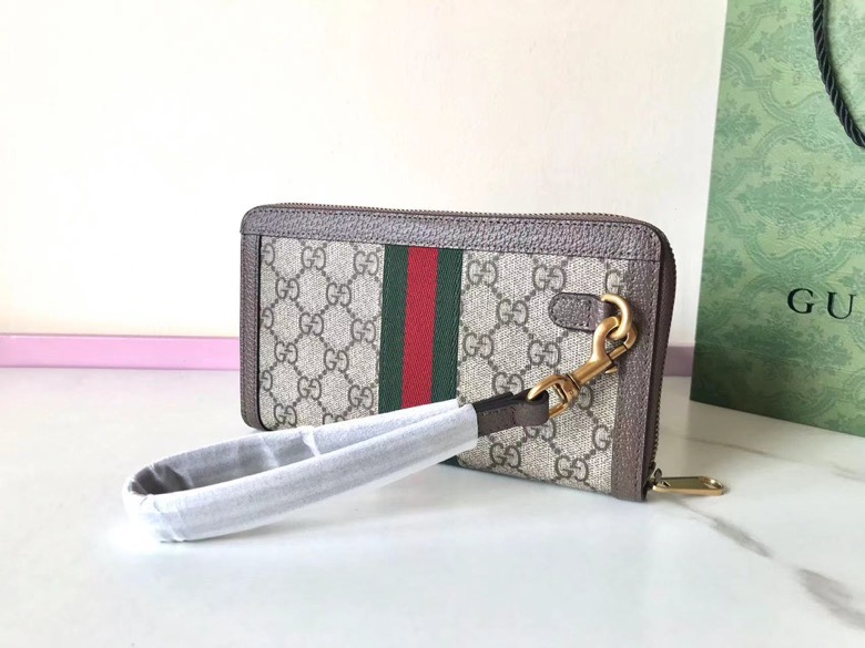 Replica Gucci Ophidia GG Wallet Beige - realistic designer-inspired fake bag