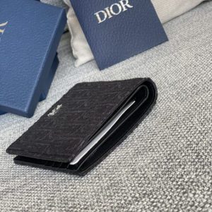 Replica Dior Jacquard Wallet Black - ultra-realistic fake designer tote