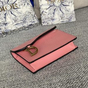 Replica Dior Saddle Flap Card Holder - high-quality designer bag clone