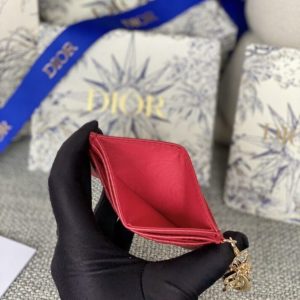 Replica Dior Freesia Card Holder - high-end fake designer purse