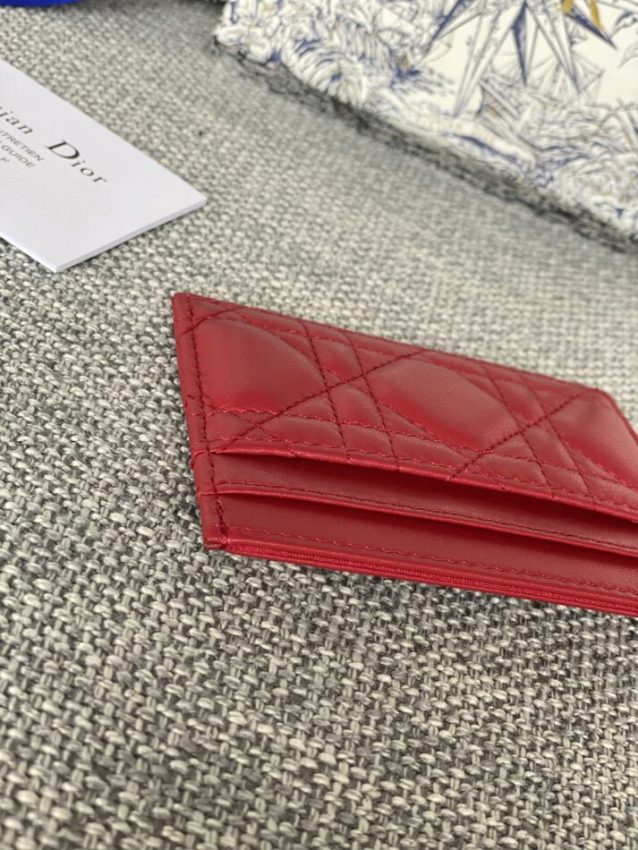 Replica Dior Freesia Card Holder - realistic designer-inspired fake bag