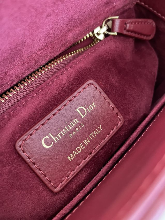 Replica Lady Dior Bordeaux ABC - authentic-look luxury purse replica