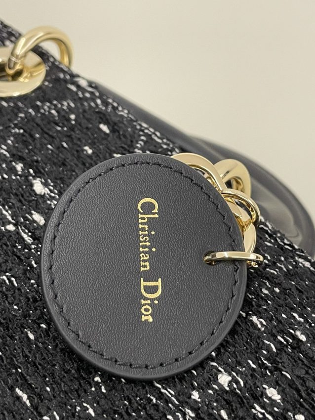 Replica Dior Lady D-Joy Large Bag Wool - premium 1:1 fake handbag model