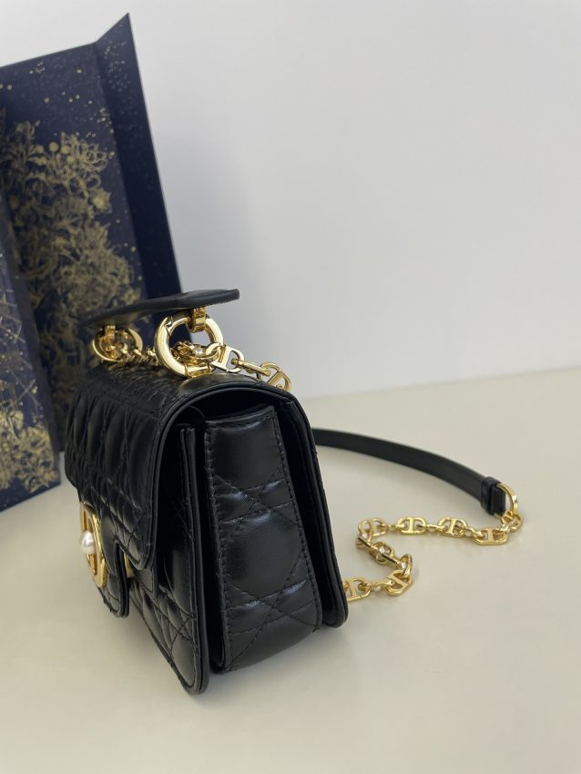 Replica Dior Jolie Top Handle Black - realistic designer-inspired fake bag