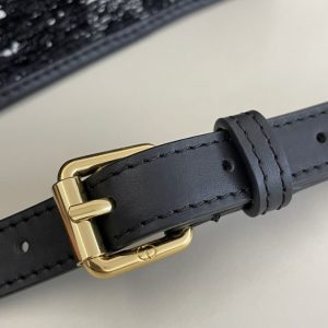 Replica Dior Miss Caro Black Wool - premium-grade designer purse dupe