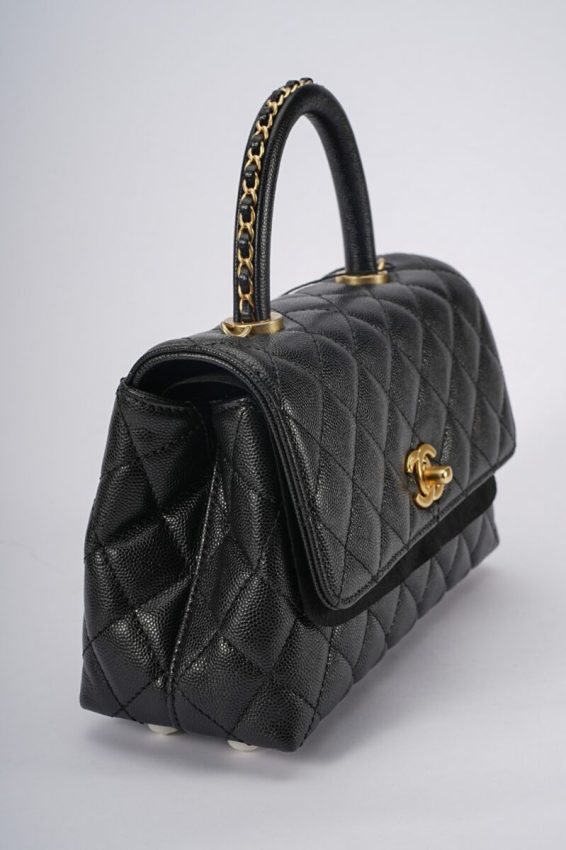 Replica CHANEL 23P Coco Black - high-quality designer bag clone