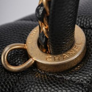 Replica CHANEL 23P Coco Black - ultra-realistic fake designer tote