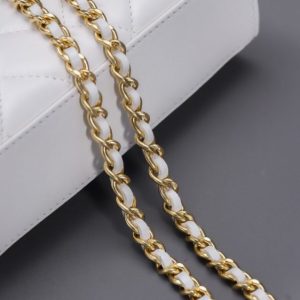 Replica CHANEL 23B Pearl White Handle Bag - realistic designer-inspired fake bag