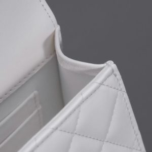 Replica CHANEL 23B Pearl White Handle Bag - realistic designer-inspired fake bag