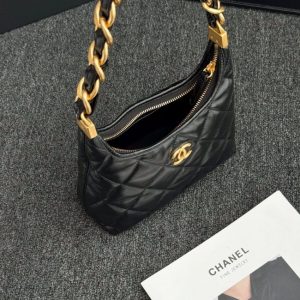 Replica CHANEL 24a Hobo Small - top-tier luxury replica shoulder bag