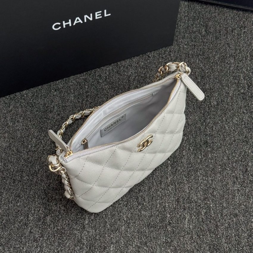 Replica CHANEL 24p Dumpling Bag Gray - best-selling designer handbag dupe