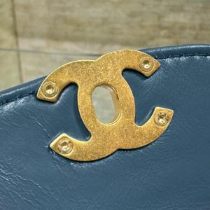 Replica CHANEL 23k Kelly Grey-Blue - 1:1 designer replica handbag