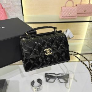 Replica CHANEL 23 Patent Box Bag - elite superclone designer purse