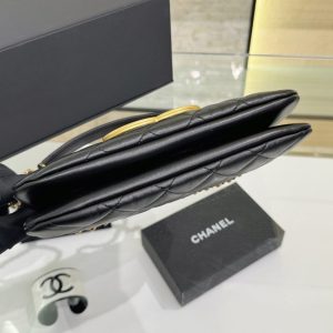 Replica CHANEL 24c Baguette Bag Black - elite superclone designer purse