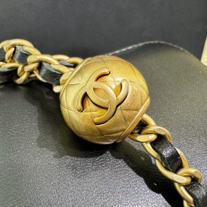Replica CHANEL 23P Lipstick Ball Black - realistic designer-inspired fake bag