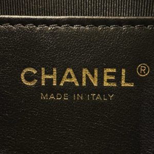 Replica CHANEL 24c Round Shoulder Bag Black - realistic designer-inspired fake bag