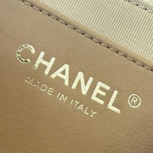 Replica CHANEL 19 Mini Flap Caramel Bag - high-quality designer bag clone