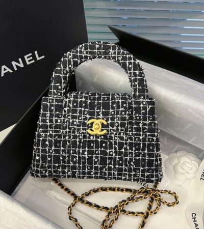 Replica CHANEL 23k Kelly Wool - premium-grade designer purse dupe