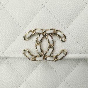 Replica CHANEL 23P Kelly Handle White - best quality luxury bag dupe