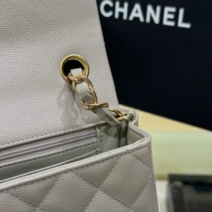 Replica CHANEL Classic Flap 20cm Gray - premium-grade designer purse dupe