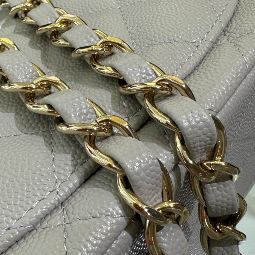 Replica CHANEL Classic Flap 20cm Gray - premium-grade designer purse dupe