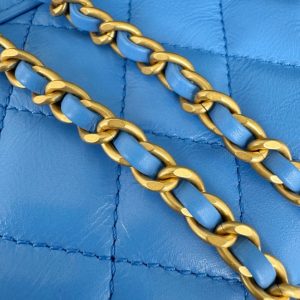 Replica CHANEL 23k Kelly Sky Blue - realistic designer-inspired fake bag