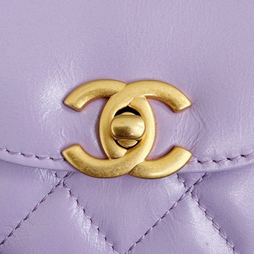 Replica CHANEL 23k Kelly Purple - high-accuracy replica luxury purse