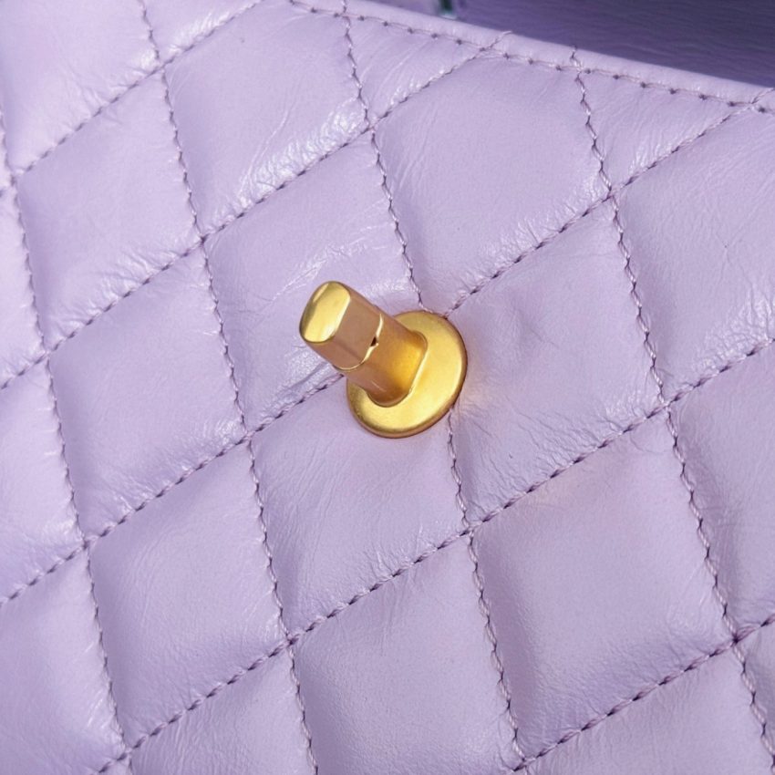 Replica CHANEL 23k Kelly Purple - authentic-look luxury purse replica