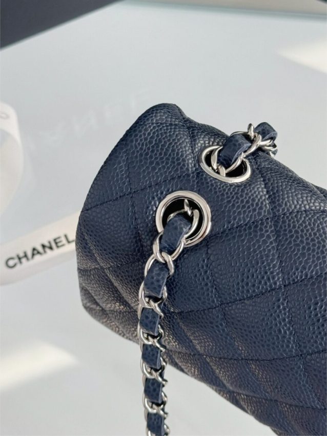 Replica CHANEL Classic Flap 25cm Dark Blue - premium-grade designer purse dupe