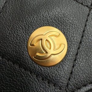 Replica CHANEL 24p Postman Bag Small Black - best quality luxury bag dupe