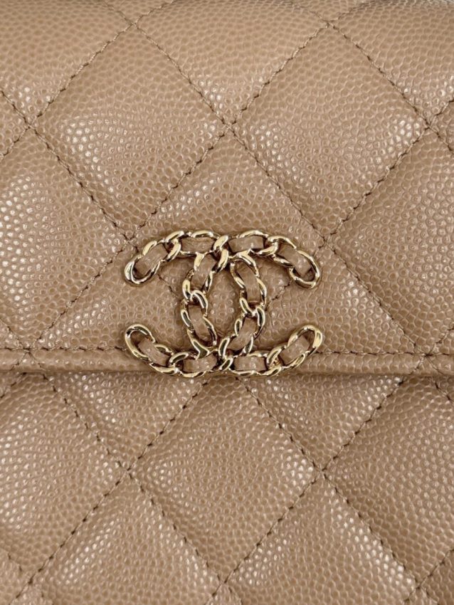 Replica CHANEL 23P Kelly Handle Milk Tea - top-rated replica designer bag