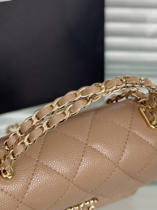 Replica CHANEL 23P Kelly Handle Milk Tea - premium 1:1 fake handbag model