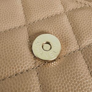 Replica CHANEL 23P Kelly Handle Milk Tea - best quality luxury bag dupe