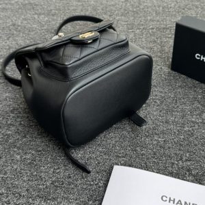 Replica CHANEL 23C Backpack Small Black - realistic designer-inspired fake bag