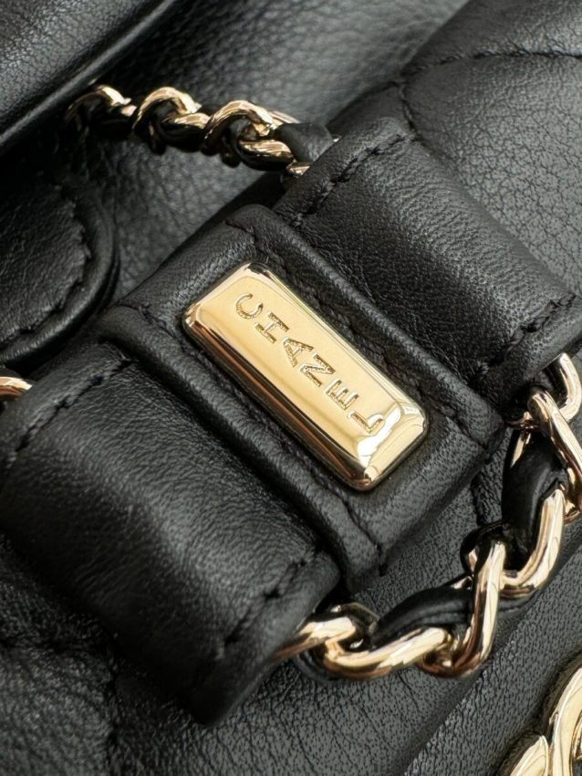 Replica CHANEL 23C Backpack Small Black - elite superclone designer purse