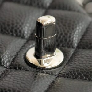 Replica CHANEL Classic Flap 17cm Silver - top-rated replica designer bag