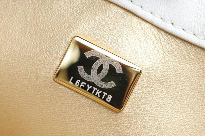 Replica CHANEL CF Double Pearl White - realistic designer-inspired fake bag