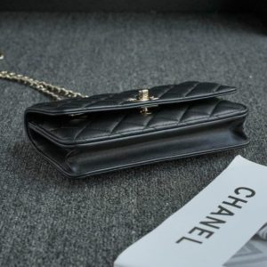 Replica CHANEL 24s Pearl Handle Black - ultra-realistic fake designer tote