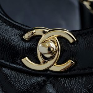Replica CHANEL 24s Horizontal Small Black - authentic-look luxury purse replica